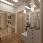 conception d'idées de décoration de couloir