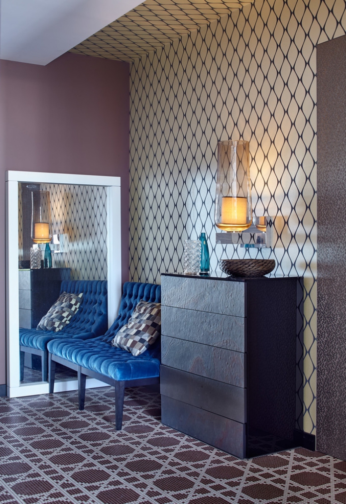 décor d'un petit couloir