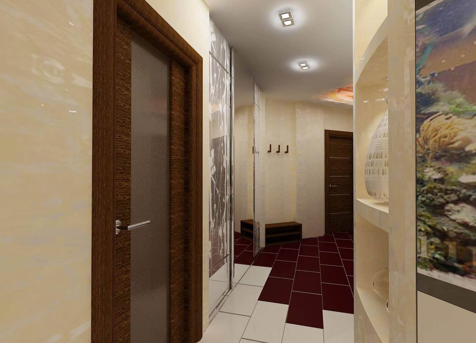 tuiles dans le couloir