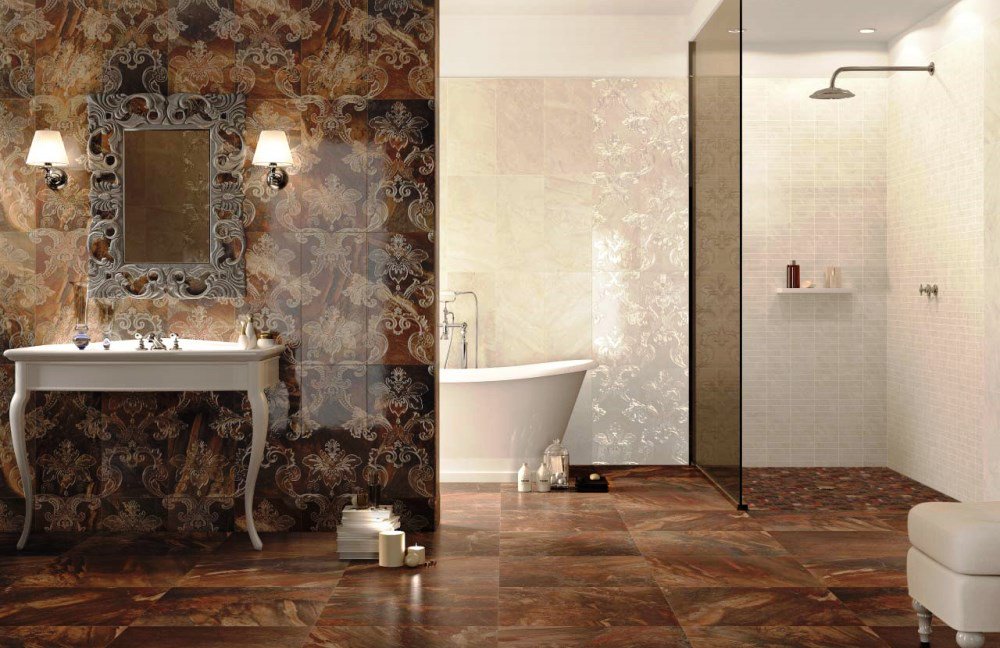 Conception de salle de bain éclectique