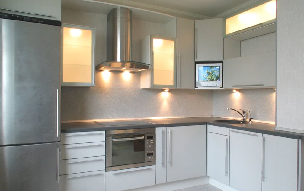 Réfrigérateur de cuisine high-tech