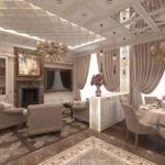 design salon cuisine palais style