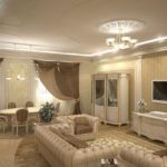 cuisine salon design 18 m2