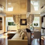 cuisine salon design 18 m2