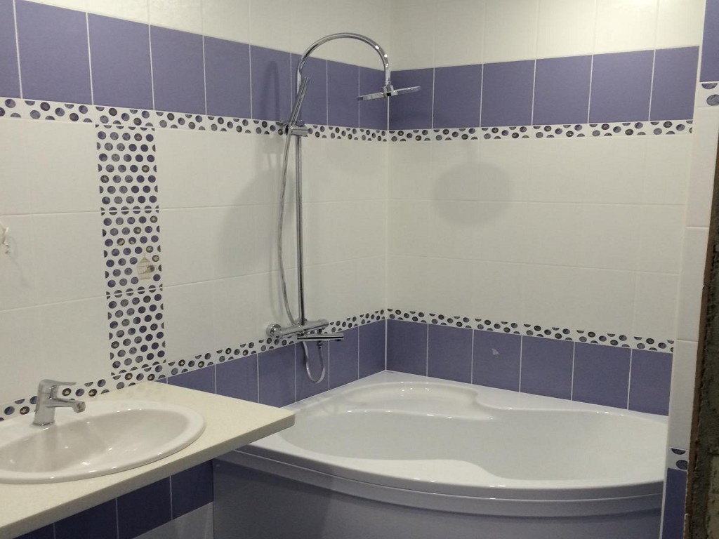 carrelage photo salle de bain idées