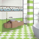 carreaux de céramique pour une petite salle de bain
