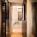 photo de conception de couloir étroit