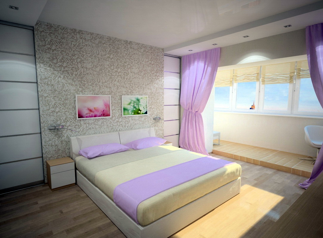 chambre avec balcon pour fille