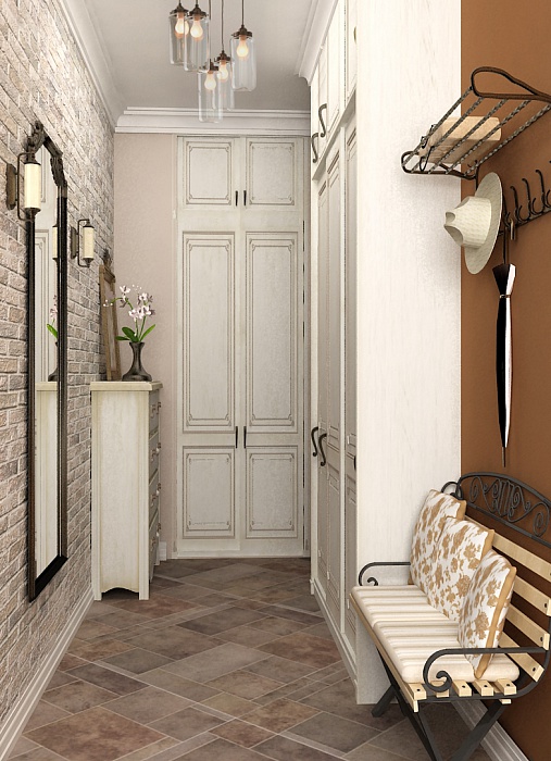 beau design du couloir