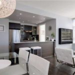 cuisine salon 18 m2 photo intérieure