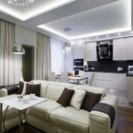 cuisine séjour 18 m2 mobilier