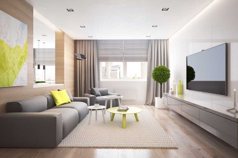 Décoration de fenêtre pour salon