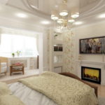 chambre avec des idées de conception de balcon