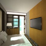 chambre avec balcon photo intérieur