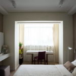 chambre avec balcon photo décoration