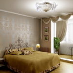 chambre avec des idées de conception de balcon