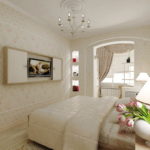 chambre avec balcon idées intérieur