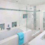 salle de bain avec douche design photo
