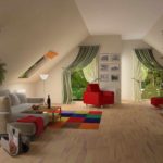 possibilité d'une chambre lumineuse dans le grenier photo