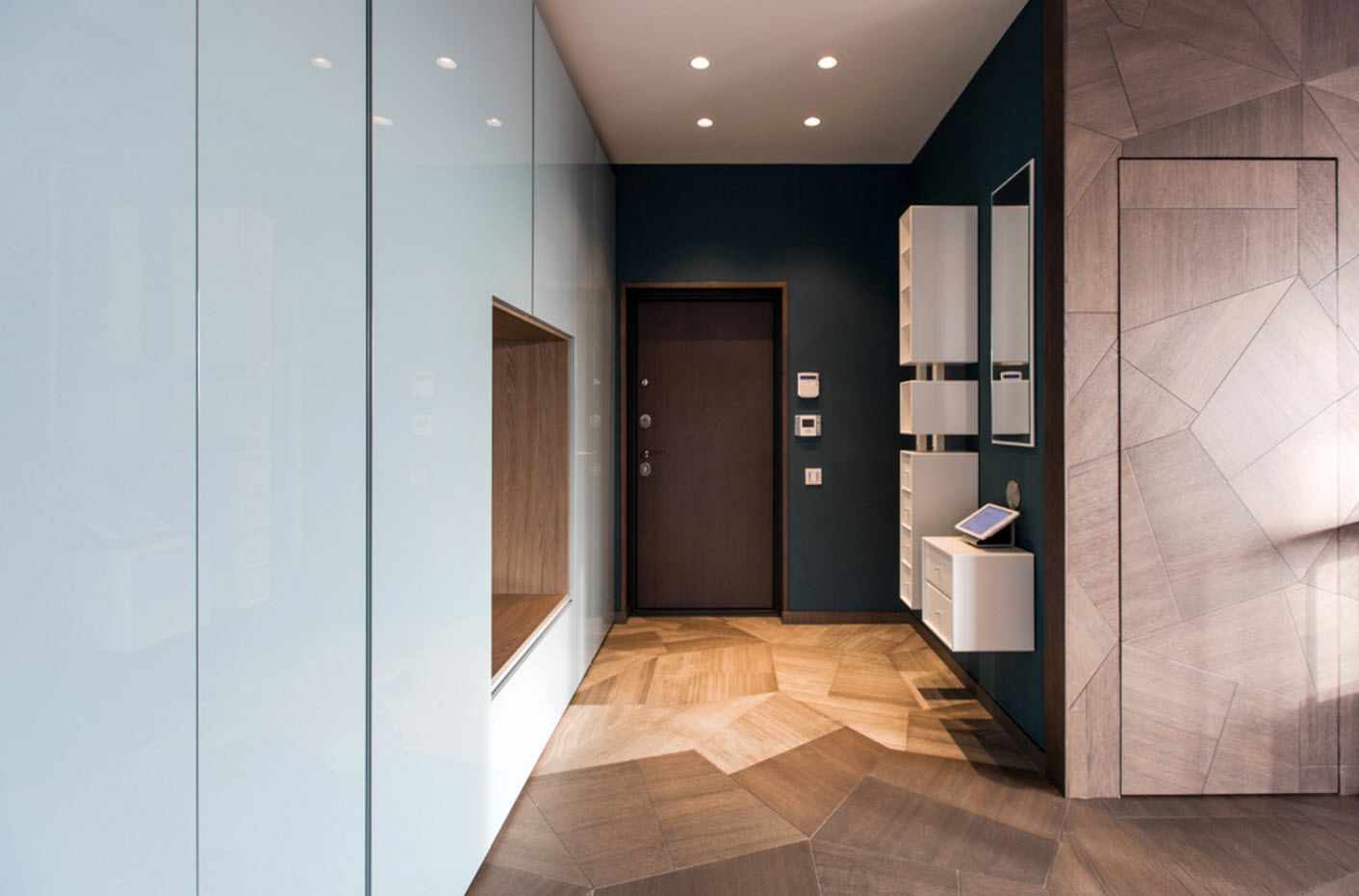 idée d'un décor insolite du couloir