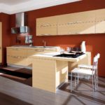 un exemple d'un style lumineux d'une image de cuisine