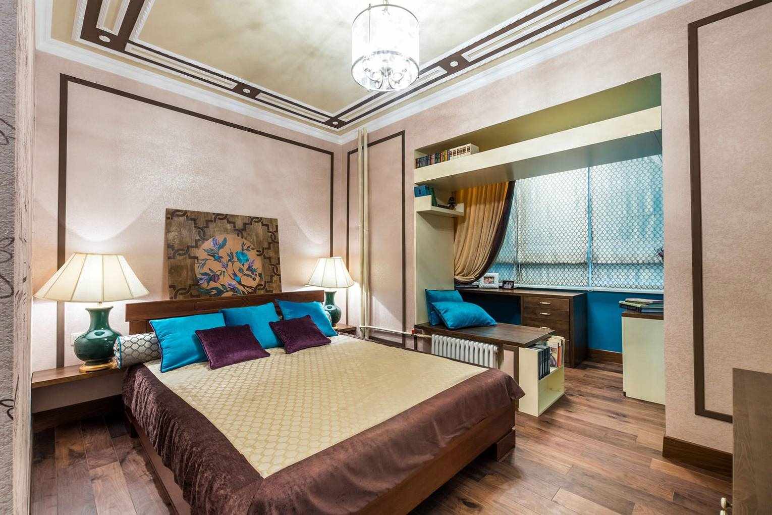 version du beau style de la chambre étroite