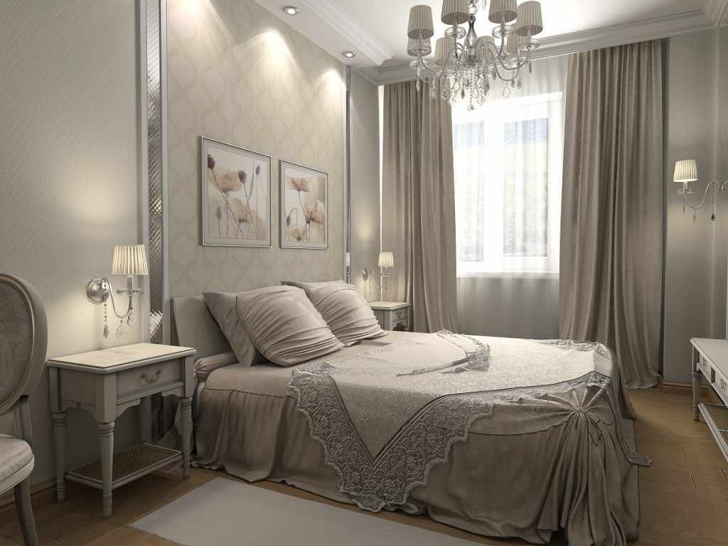 l'idée d'un beau style de chambre étroite
