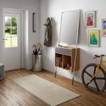 l'idée d'un décor insolite du couloir d'une chambre dans une maison privée photo