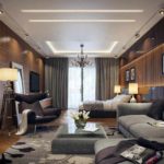 version du style inhabituel d'une image de chambre étroite