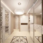 version du style inhabituel de la photo du couloir