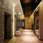 idée d'un décor lumineux de l'image du couloir