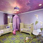 version du style inhabituel d'une photo de chambre d'enfant