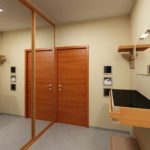 idée de lumière salle de photo couloir design