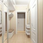 Un exemple de conception inhabituelle d'un couloir dans une maison privée