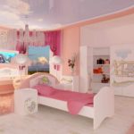 idée de conception inhabituelle d'une photo de chambre d'enfant