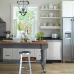 เคาน์เตอร์บาร์เหล็กหล่อพร้อมท็อปไม้