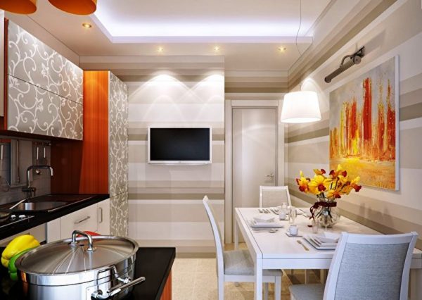 Intérieur de cuisine de style moderne