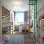 Coin sport pour les enfants d'âge préscolaire