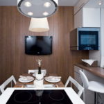 Projek reka bentuk dapur gaya minimalis