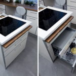 Laci dalam kekaki dengan dapur