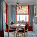 Χρώμα Βουργουνδίας στο σχεδιασμό της κουζίνας