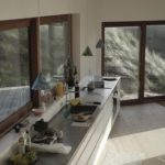 Projet de conception de cuisine linéaire