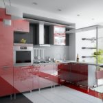 Sertie de façades en acrylique