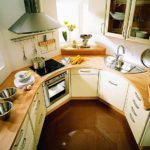 Agencement d'une cuisine complexe