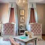 Lustre dans la chambre des enfants pour les filles