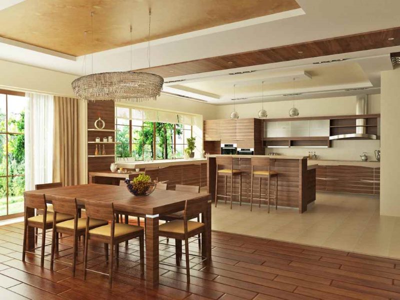 L'utilisation du bois dans la décoration de la cuisine