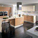 แถบเกาะกลางห้องครัว