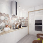 Fasad berkilat alat dengar putih