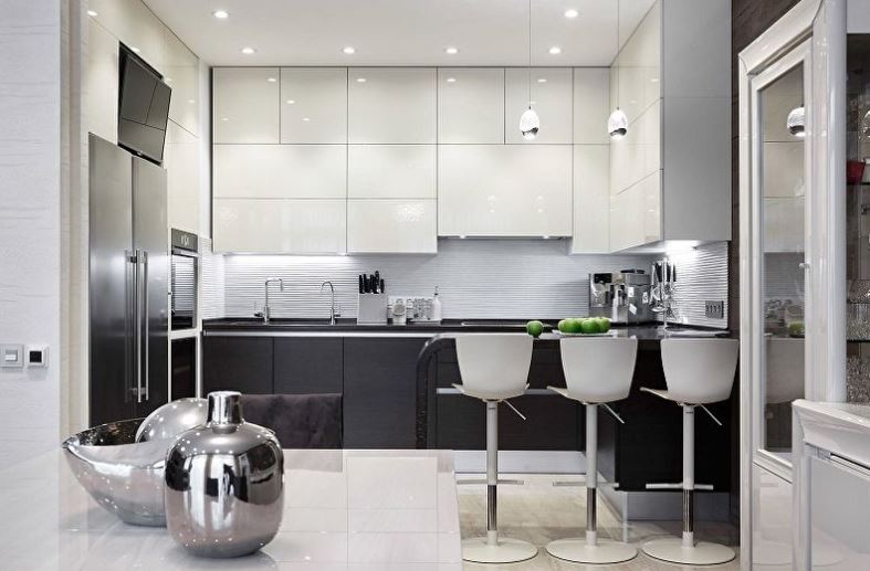 Façades vitrées de cuisine