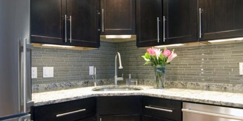 Intérieurs de cuisine en wengé